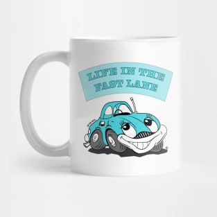 Hot Rod Hottie, Funny car, Living life in the fast lane. Mug